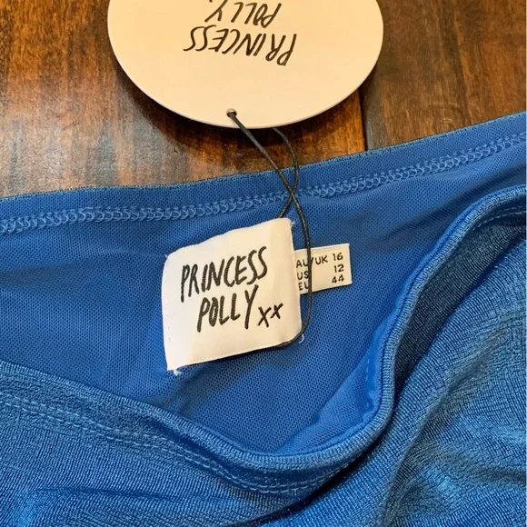 BRAND NEW Maxi Skirt Blue Size US 12 - Picture 6 of 7